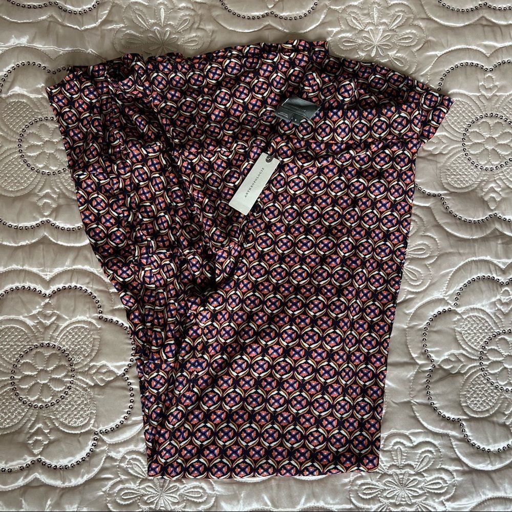 Anthropologie Bonnie Wide Leg Trouser Pants Size S - Picture 4 of 4